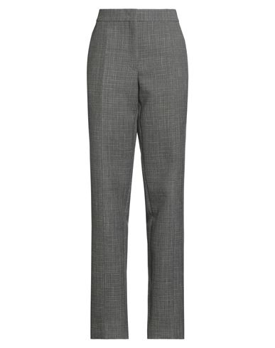 Jil Sander Virgin Wool-blend Trousers In Gray