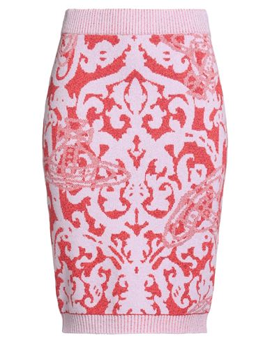 Vivienne Westwood Iron Orb Jacquard Midi Skirt In Purple