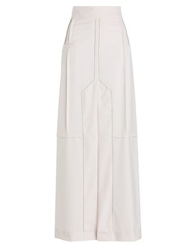 Victoria Beckham Woman Maxi Skirt Light Pink Size 0 Polyester, Virgin Wool, Elastane In Pink