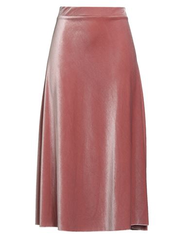 Tensione In Woman Midi Skirt Pink Size M Polyester, Elastane
