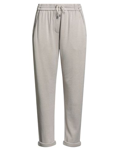 Brunello Cucinelli Pants  Woman Color Beige In Gray