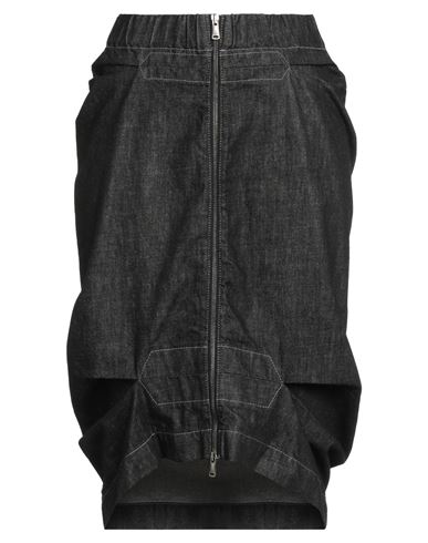 Vivienne Westwood Woman Denim Skirt Black Size 31 Cotton