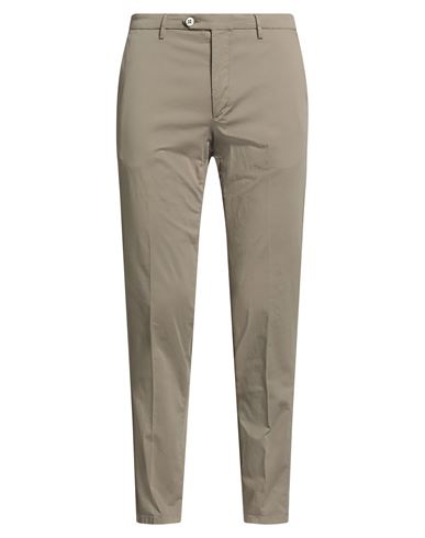 Tombolini Man Pants Camel Size 38 Cotton, Elastane In Brown