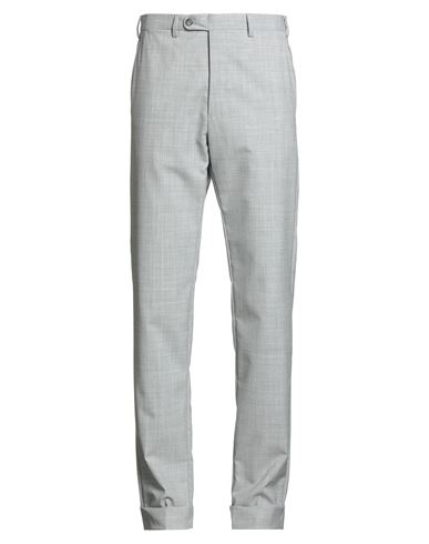 Tombolini Man Pants Light Grey Size 42 Virgin Wool In Gray