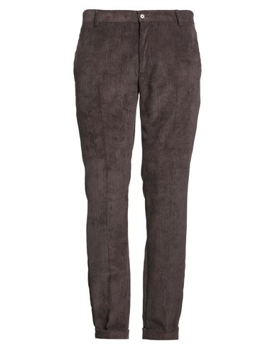 Daniele Alessandrini Man Pants Brown Size 34 Polyester, Polyamide, Elastane In Purple