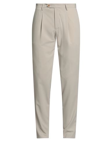 Tombolini Man Pants Beige Size 42 Polyester, Viscose, Elastane In Neutral