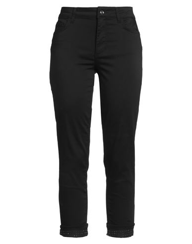 Liu •jo Woman Pants Black Size 33w-28l Cotton, Polyester, Elastane In Black