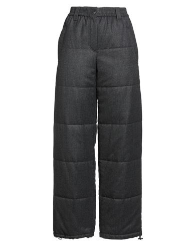 Brunello Cucinelli Woman Pants Charcoal Size 6 Virgin Wool In Gray