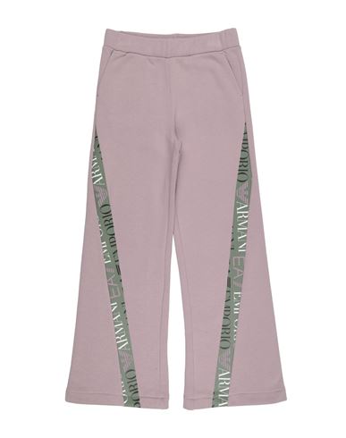 Ea7 Toddler Girl Pants Lilac Size 6 Cotton, Polyester In Pink