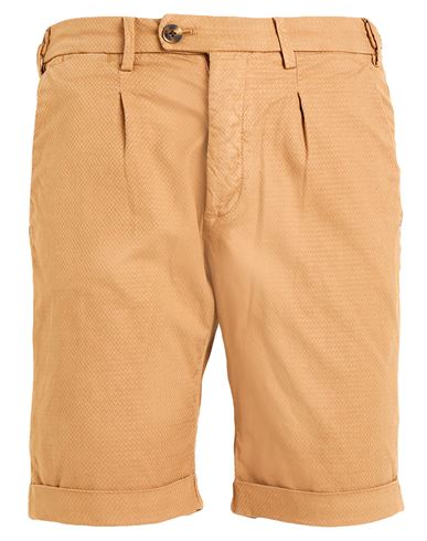 Liu •jo Man Man Shorts & Bermuda Shorts Camel Size 30 Cotton, Elastane In Brown