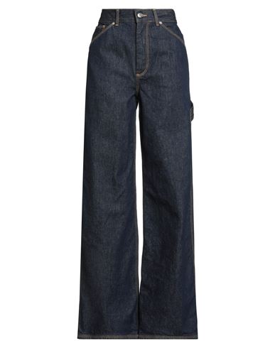 Sandro Woman Jeans Blue Size 8 Cotton