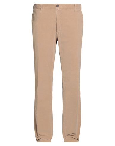 Barbour Man Pants Sand Size 40 Cotton, Elastane In Animal Print