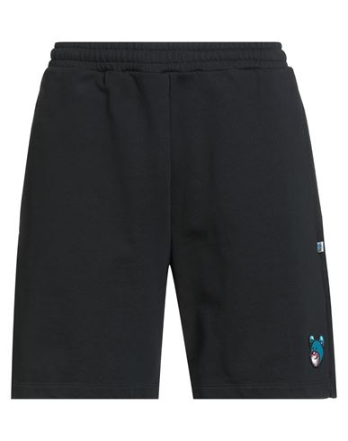 Inbetweeners Man Shorts & Bermuda Shorts Black Size M Cotton In Black