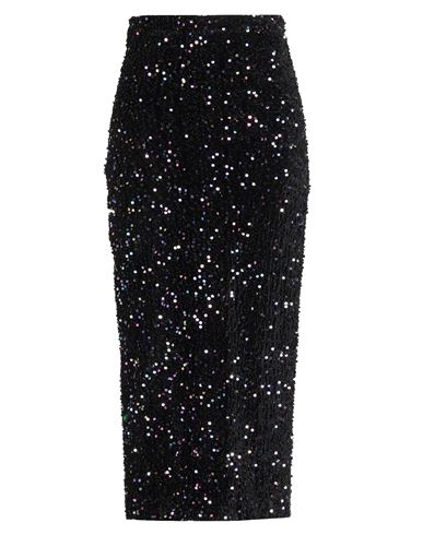 Tensione In Woman Maxi Skirt Black Size M Polyester In Black