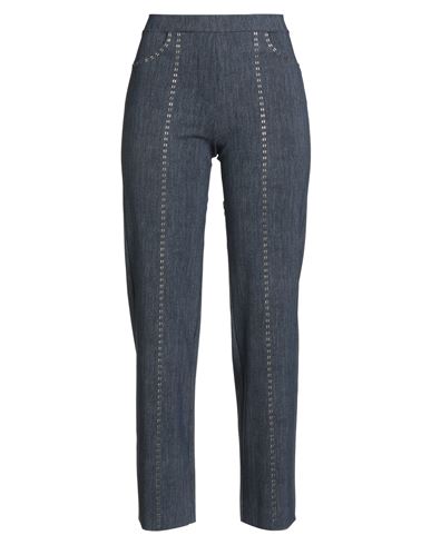 Chiara Boni La Petite Robe Woman Pants Blue Size 6 Polyamide, Elastane In Blue