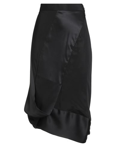 Vivienne Westwood Woman Midi Skirt Black Size 6 Acetate, Viscose In Black