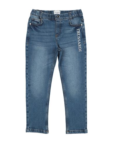 Trussardi Junior Toddler Boy Jeans Blue Size 4 Cotton, Elastane In Blue