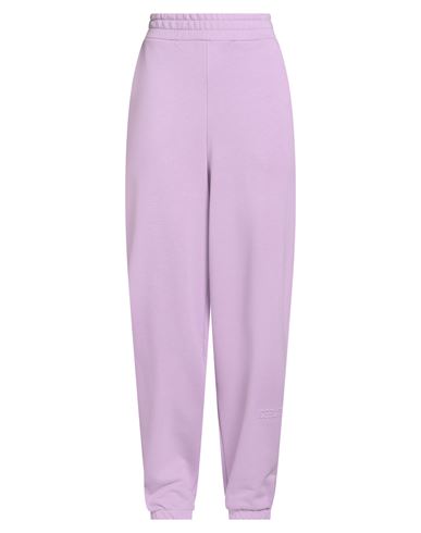 Ice Play Woman Pants Lilac Size S Cotton, Polyester In Pink