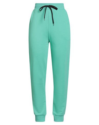 Ice Play Woman Pants Emerald Green Size M Cotton, Polyester In Green