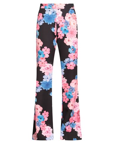 Gaelle Paris Gaëlle Paris Woman Pants Black Size 8 Polyester, Elastane In Multi