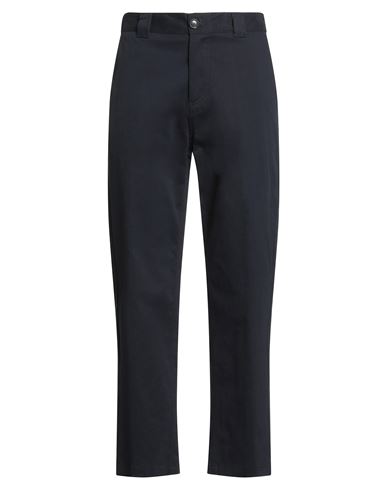 Berna Man Pants Navy Size 36 Cotton, Elastane In Black