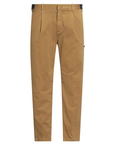Berna Man Pants Mustard Size 38 Cotton, Elastane In Brown