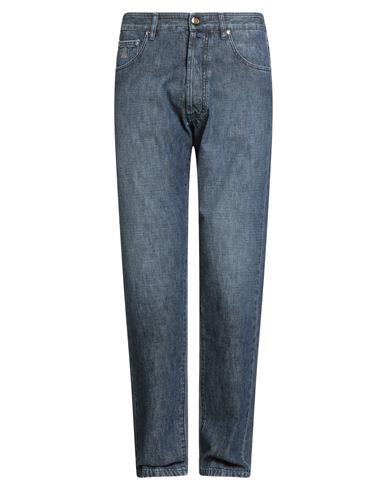 Moorer Man Jeans Blue Size 35 Cotton In Blue