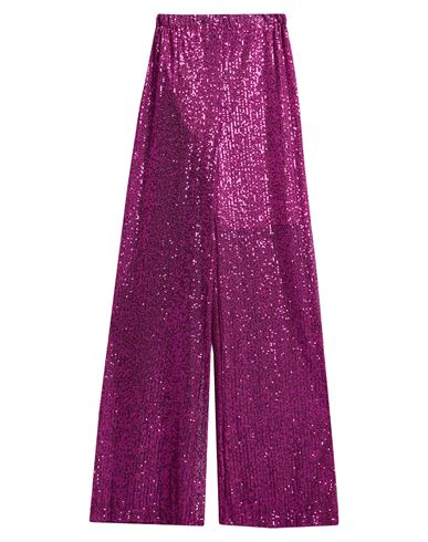 Francesca Conoci Woman Pants Fuchsia Size 6 Polyester In Pink