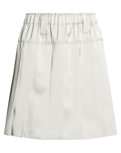 Brunello Cucinelli Woman Mini Skirt Cream Size 6 Polyester In White