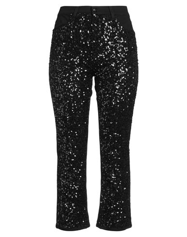 Emma & Gaia Woman Jeans Black Size 6 Cotton, Polyester, Elastane In Black
