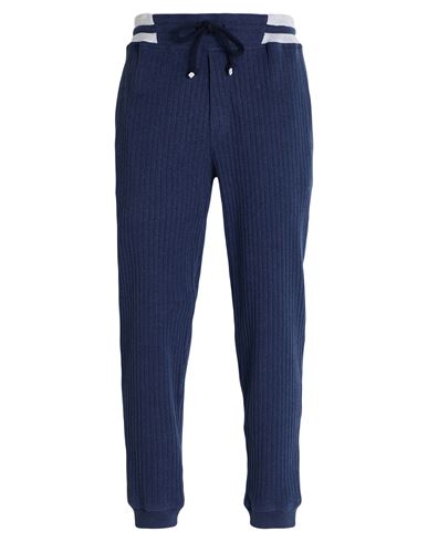 Brunello Cucinelli Man Pants Navy Size Xxl Cotton In Blue
