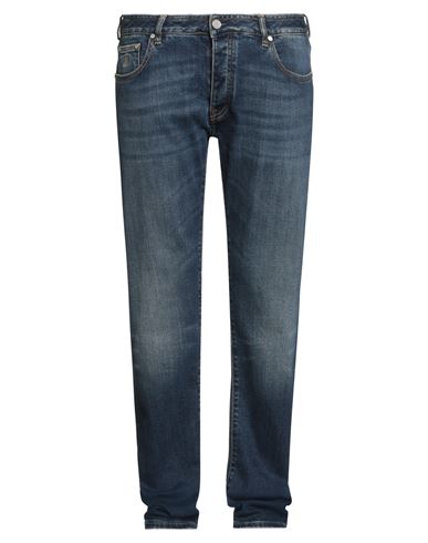 Moorer Man Jeans Blue Size 33 Cotton, Elastane In Blue