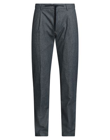 Moorer Man Pants Navy Size 36 Wool, Cotton, Cashmere, Elastane In Blue