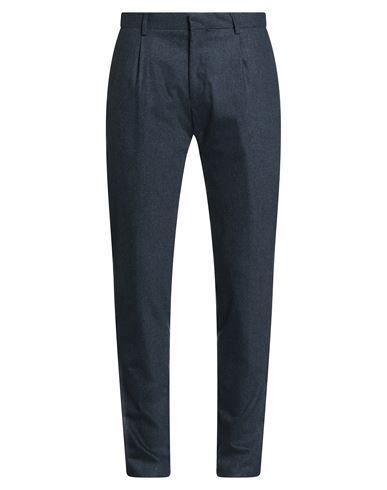Moorer Man Pants Navy Size 32 Virgin Wool, Cashmere, Elastane In Blue