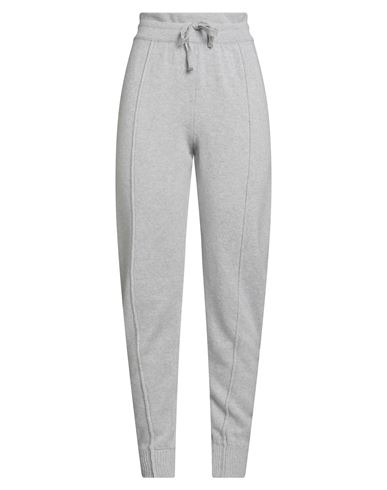 Eleventy Platinum Woman Pants Grey Size S Wool, Cashmere In White