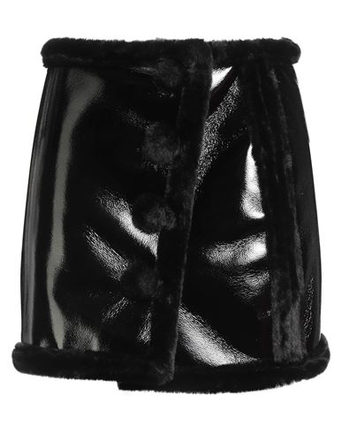 Jijil Woman Mini Skirt Black Size 4 Polyester, Polyurethane In Black