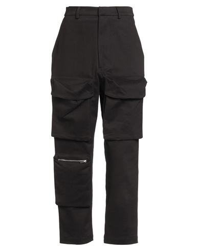 The M .. Woman Pants Black Size Xs Cotton, Elastane In Black