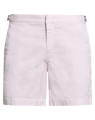 Orlebar Brown Man Shorts & Bermuda Shorts Pink Size 32 Cotton, Elastane In Pink