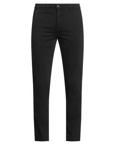 Moro Man Pants Black Size 40 Cotton, Elastane In Black