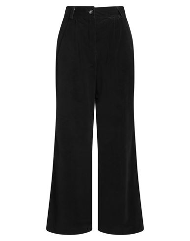 Noir Noir Woman Pants Black Size L Cotton, Polyester, Elastane In Black
