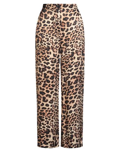 Tensione In Woman Pants Sand Size L Acetate, Viscose In Multi