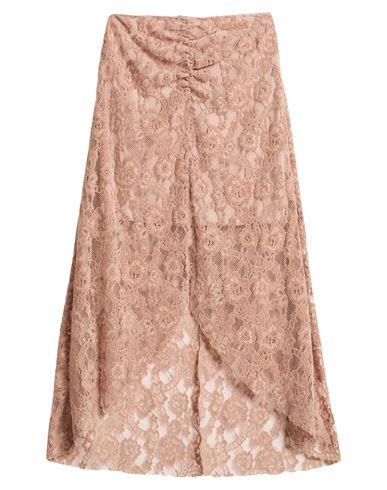 Haveone Woman Maxi Skirt Blush Size M Polyamide, Polyester, Elastic Fibres In Pink