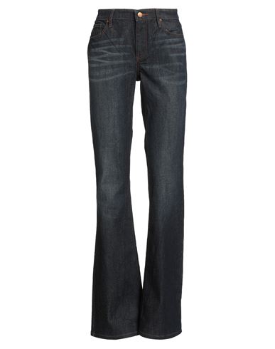 Armani Exchange Woman Jeans Blue Size 32w-32l Cotton, Elastane In Blue