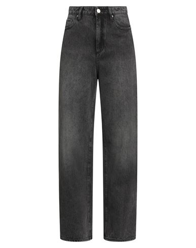 Armani Exchange Woman Jeans Black Size 30w-32l Cotton In Gray