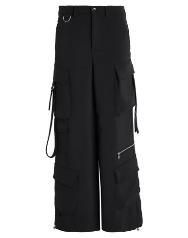 Patrizia Pepe Woman Pants Black Size 6 Polyester, Elastane In Black