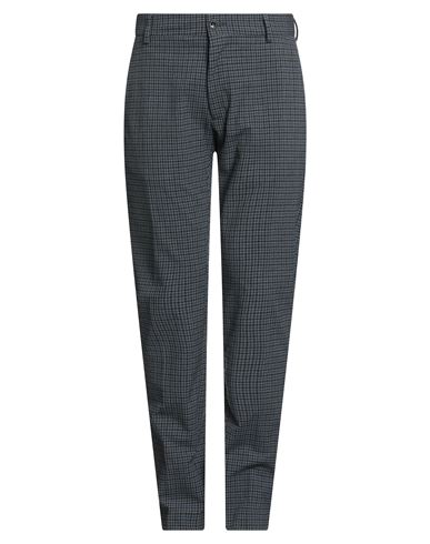 Liu •jo Man Man Pants Navy Size 38 Polyester, Viscose, Elastane In Blue