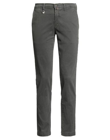 Barbati Man Pants Military Green Size 30 Cotton, Elastane In Gray