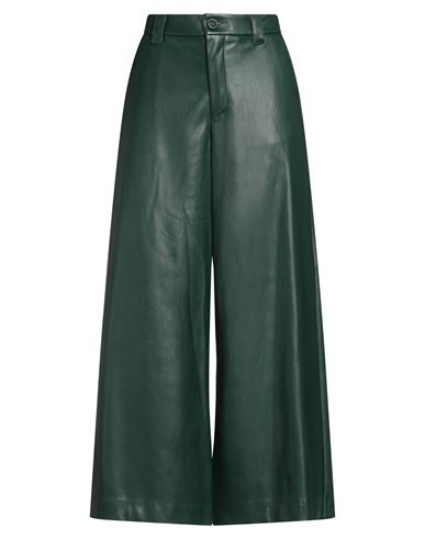 Tensione In Woman Pants Dark Green Size M Polyester In Green