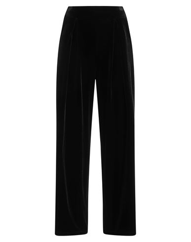 Tensione In Woman Pants Black Size M Polyester, Elastane In Black