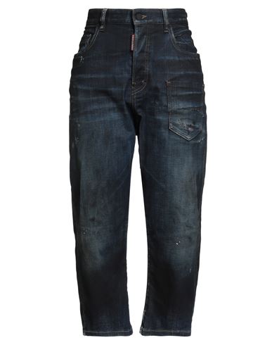 Dsquared2 Woman Jeans Blue Size 8 Cotton, Elastane In Blue